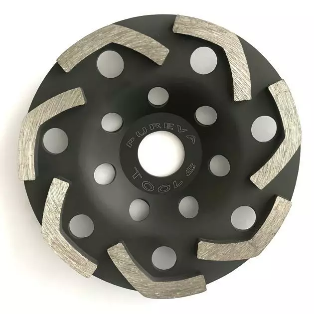 Timanttihiomalaikka 125mm SEGMENTTI HARD - Timanttilaikat - 0021824 - 1