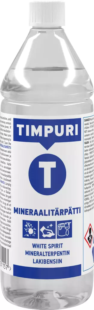 Timpuri Tärpätti 1L - Liuottimet ja ohenteet - 0008814 - 1