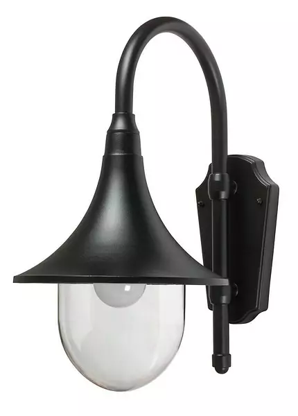 Ulkoseinävalaisin Kartano Trumpet IP44 E27 PCC musta - Ulkovalaisimet - 0022434 - 1