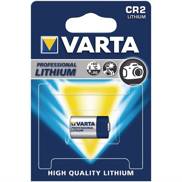 Varta paristo CR2 3V 1kpl - Nappiparistot - 0012674 - 1