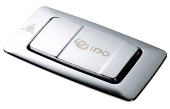 WC-Varaosa IDO 2-T Painike kromi Z6203000001 - WC-pöntön korjaus ja asennustarvikkeet - 0016924 - 1