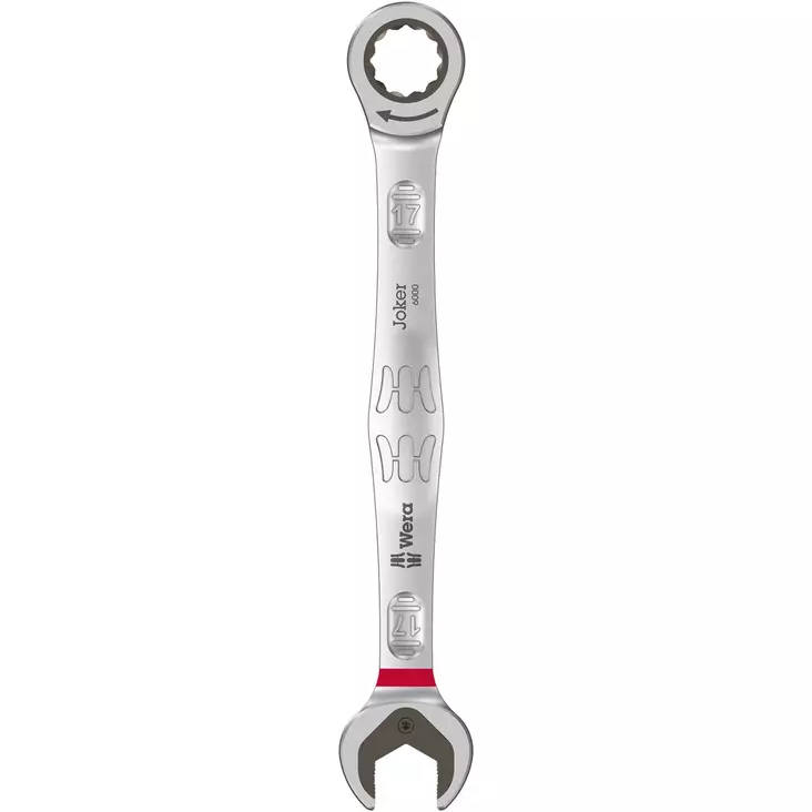 Wera Räikkälenkkiavain 6000 Joker 17 x 224mm - Kiintolenkkiavaimet ja sarjat - 0015454 - 1