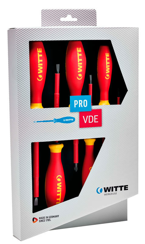 Witte Ruuvimeisselisarja VDE 6-os. - Tarkkuusmeisselit ja -sarjat - 0005904 - 1