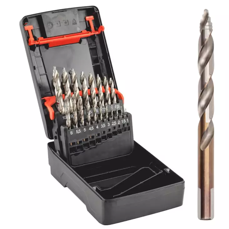 Wurth kierukkaporanteräsarja Cobolt Smart Step 19-os. - Metalliporanterät - 0020814 - 1