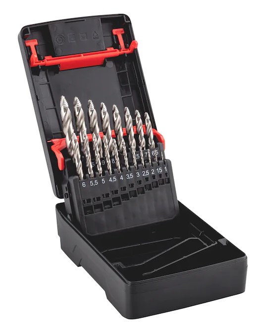 Wurth kierukkaporanteräsarja HSS Smart Step 19-os. - Metalliporanterät - 0014154 - 2