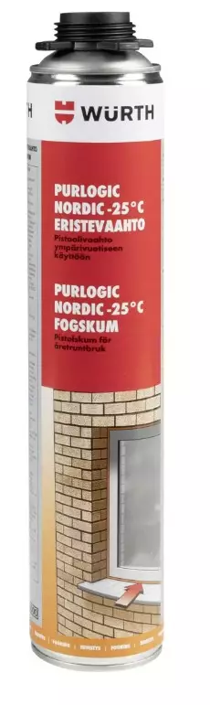Wurth Purlogic Nordic Pistoolivaahto -25°C 750ml - Uretaanivaahdot - 0017734 - 1
