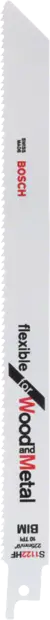 Bosch puukkosahanterä met./puu BIM S1122HF 2kpl - Puukkosahanterät puu/metalli - 0000675 - 1
