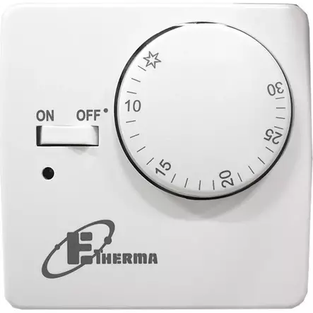 Etherma Huonetermostaatti pinta-asennus E-11 - Pinta-asennus rasiat ja kytkimet - 0014035 - 2