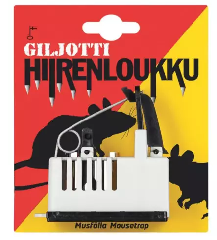 Giljotti Hiirenloukku 1kpl - Tuhoeläinten torjunta - 0011545 - 1