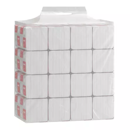 Katrin Käsipyyhepaperi säkki 16x100kpl, valkoinen - Käsipyyhepaperit - 0015395 - 1