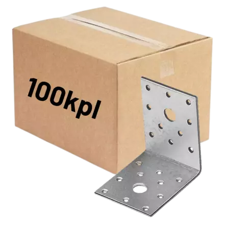 Kulmalevy 40x40x40x2,0mm 100kpl (LTK) - Kulmalevyt - 0022365 - 1