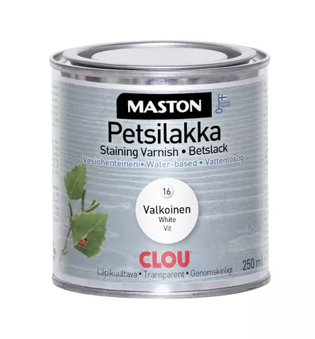 Maston petsilakka 250ml 16 Valkoinen - Petsit  - 0000295 - 2