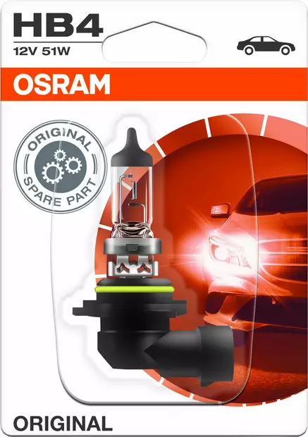 Osram Original 12V HB4 polttimo 51W - Autopolttimot - 0008165 - 1