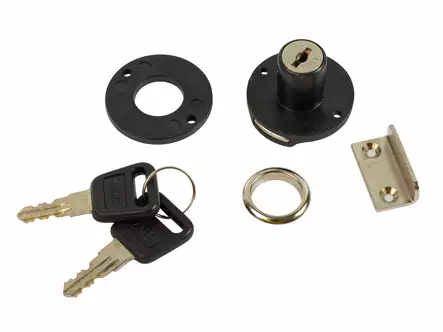 Pisla lukkosylinteri sis, 2 avainta - Salvat ja lukot - 0001935 - 1