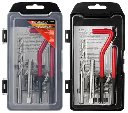 Promaster kierteenkorjaussarja M8x1.25mm 25-os. - Kierretyökalusarjat - 0006215 - 1