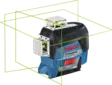 Bosch Linjalaser GLL 3-80 CG vihreä - Risti-ja linjalaserit ja tarvikkeet - 0000595 - 1