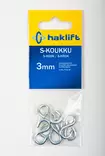 Haklift s-koukku 3mm 6kpl - Katto- ja kulmakoukut - 0003365 - 1