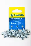 Haklift vaijerilukko 6mm 6kpl - Vaijerit ja vaijeritarvikkeet - 0003335 - 1