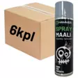 HS Hammer Spraymaali harmaa 500ml LAATIKKO (6kpl) - Spraymaalit - 0019755 - 1