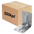 Kulmalevy RST A2 70x70x55x2,5mm vahvistettu 100kpl (LTK) - Kulmalevyt - 0022375 - 1