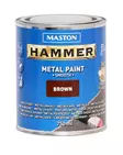 Maston maali Hammer Sileä ruskea 750ml - Metalli- ja ruosteenestomaalit - 0000275 - 1