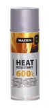 Maston spraymaali Kuumakesto 600C hopea 400ml - Kuumankestomaalit - 0000185 - 1