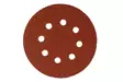 Mirka Hiomapyörö punainen 125mm tarra 8R P100, 5kpl - Hiomalaikat - 0006905 - 1