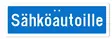 Sekure 3mm, 50x16cm Alumiinikyltti Sähköautoille - Ohjekyltit - 0017095 - 1