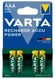 Varta akkuparisto AAA 800mAh 4kpl - Ladattavat paristot ja laturit - 0012675 - 1