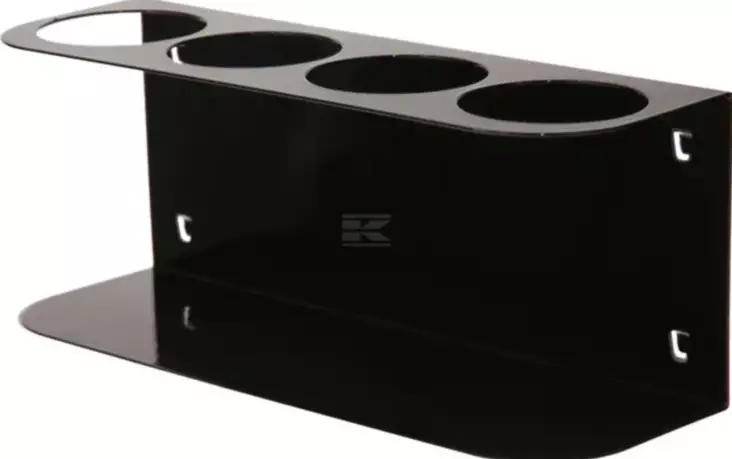 Spraypulloteline reikälevyseinään 4-pullolle - Työkalujen säilytystelineet - 0018045 - 1