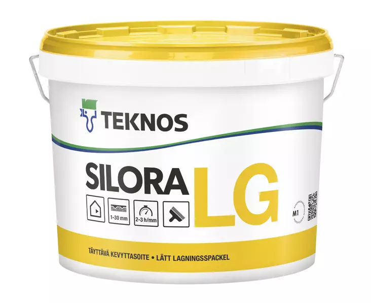 Teknos Kevyttasoite Silora LG 10L - Laastit  ja tasoitteet - 0019985 - 1