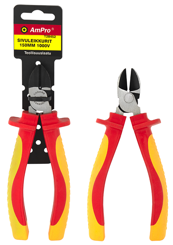 Ampro sivuleikkurit 150mm vde - Raikkävääntimet ja nivelvääntimet - 0005665 - 1