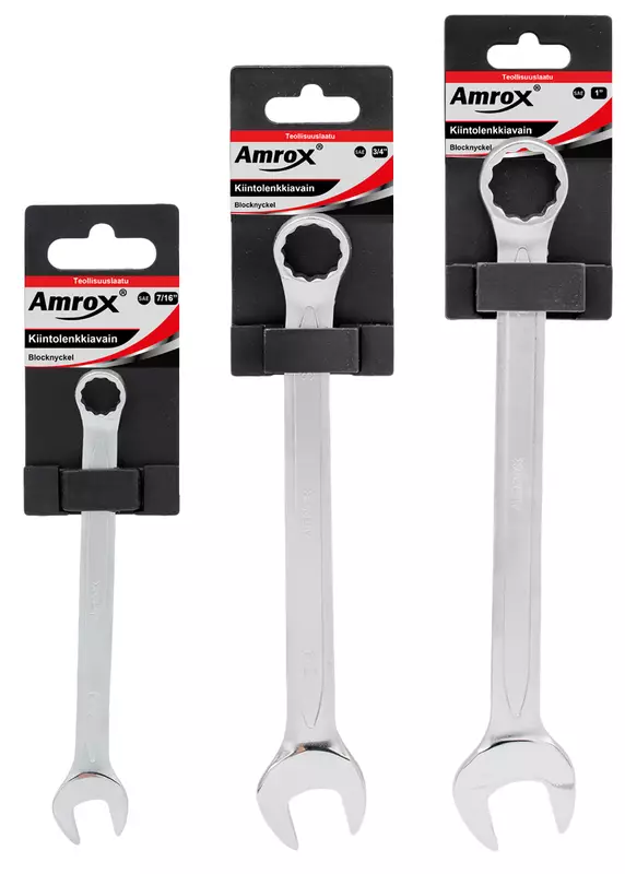 Amrox kiintolenkkiavain 1/4" - Kiintolenkkiavaimet ja sarjat - 0005725 - 1