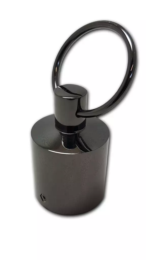 Arctic Marine Kaideköyden pääte renkaalla 35mm musta - Kaideköydet ja tarvikkeet - 0004585 - 1