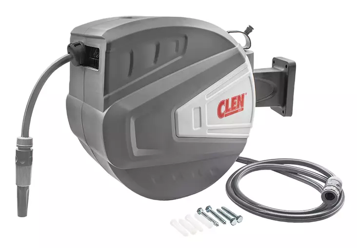 Clen Automaatti vesiletkukela seinälle 1/2" x 30m - Letkukelat - 0022315 - 1