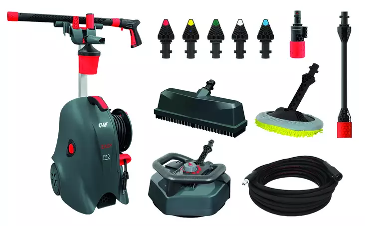 Clen Painepesuri EASY P40 GIGA PLUS Varustepaketilla - Kylmävesipainepesurit - 0016895 - 1