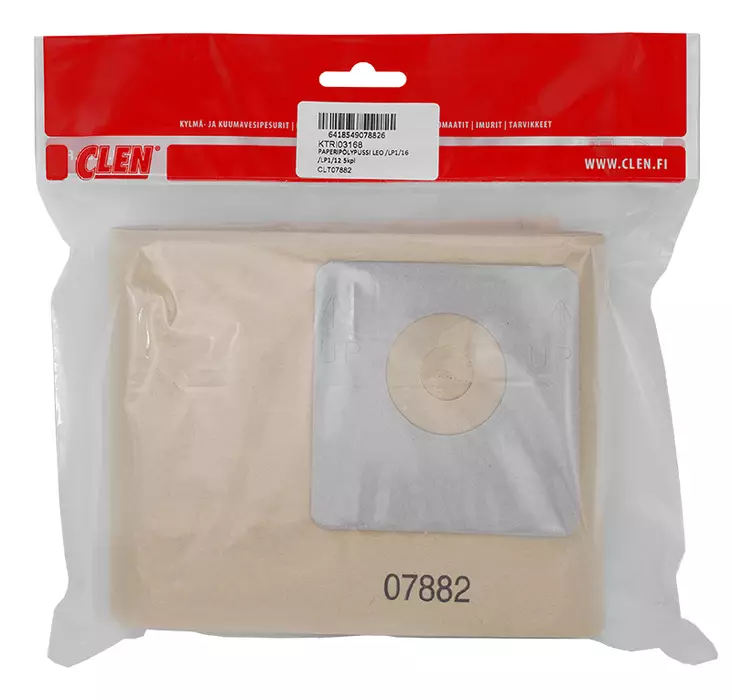 Clen Paperipölypussi leo/lp1/16/lp1/12 5kpl - Imurien pölypussit ja suodattimet - 0006355 - 1