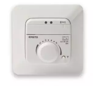 Ensto Lattialämmitystermostaatti Eco10BTW 10A U VVS UP31 - Lattialämmitystermostaatit - 0019145 - 1