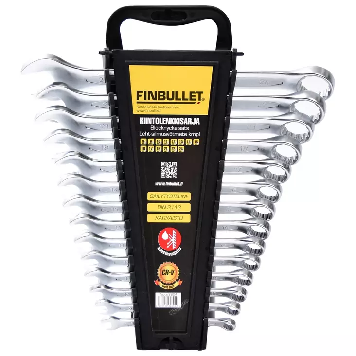 Finbullet kiintolenkkiavainsarja 14-os 8-24mm - Kiintolenkkiavaimet ja sarjat - 0009375 - 1