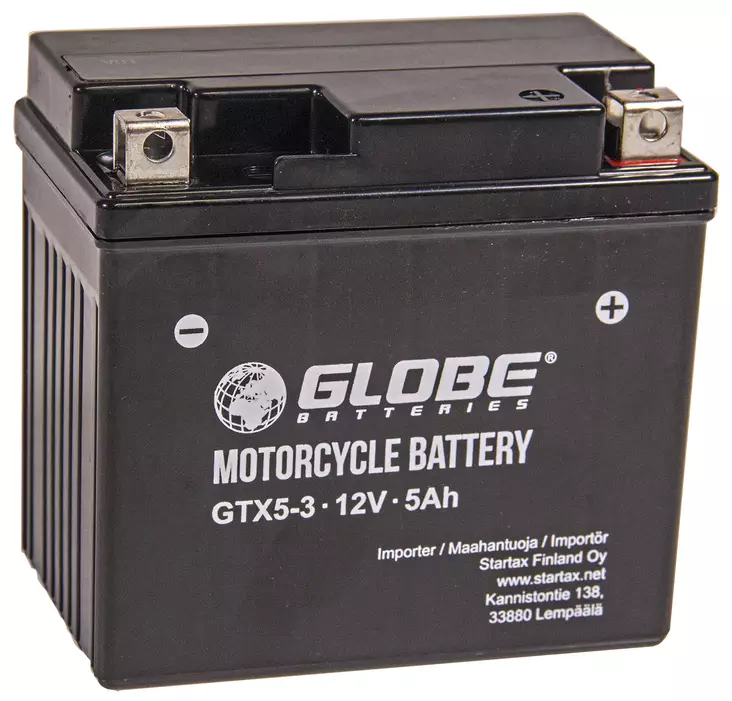 Globe Batteries Pienkoneakku 4A 114X71X106 - Pienkoneakut - 0013065 - 1