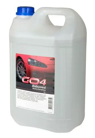 GO4 Akkuvesi 5L - Akkuvedet ja akkuhapot - 0012695 - 1