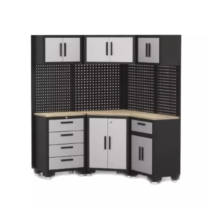 Hammer Autotallin kalusteryhmä H10 143,5x143,5x192cm - Autotallikalusteet - 0019415 - 1