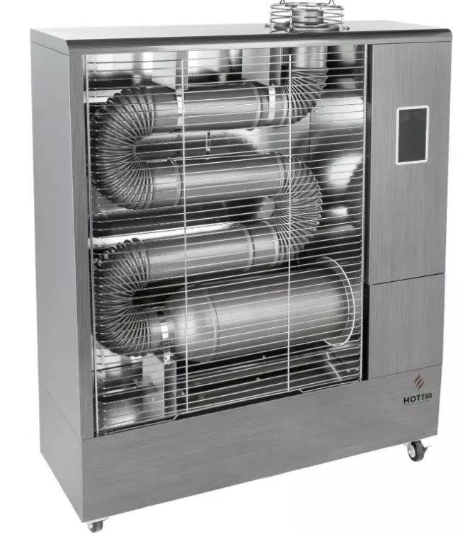Hottia DIR-1900 21kW polttoainekäyttöinen infrapunalämmitin - Polttoainekäyttöiset lämmittimet - 0020975 - 1