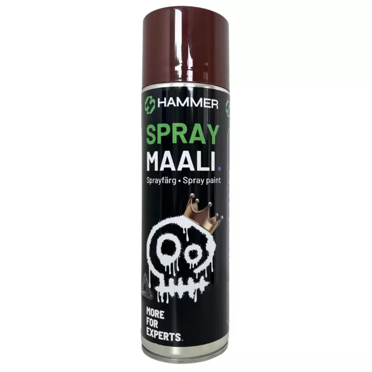 HS Hammer Spraymaali ruskea 500ml - Spraymaalit - 0019735 - 1