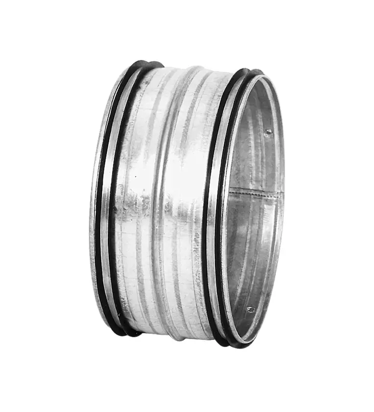 Ilmastointikanavan sisäliitin 100mm - 100mm IV- osat - 0007915 - 1