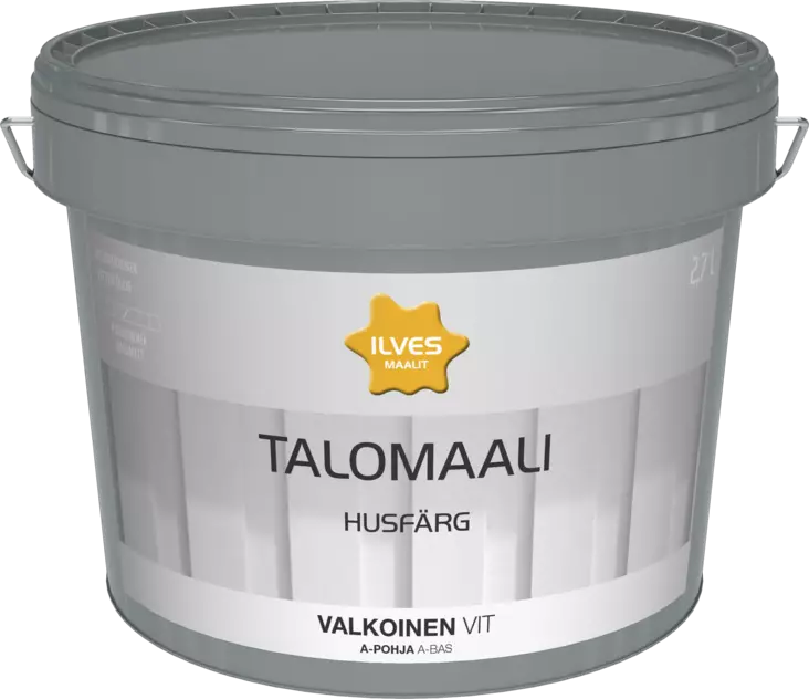 Ilves Talomaali A-pohja valkoinen 2,7L - Ulkomaalit - 0007325 - 1