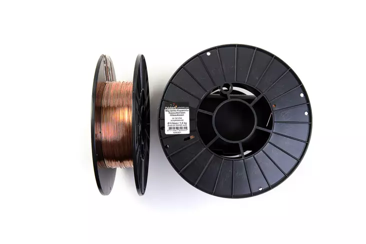 Kaasuton Mig hitsauslanka kuparoitu 0,9mm 1,0kg - Hitsauslangat - 0001655 - 2