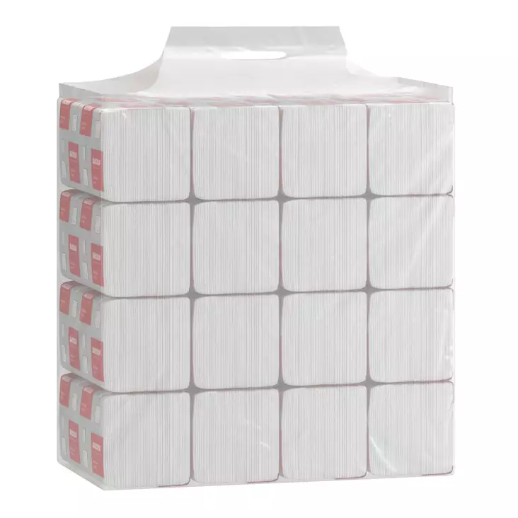 Katrin Käsipyyhepaperi säkki 16x100kpl, valkoinen - Käsipyyhepaperit - 0015395 - 1