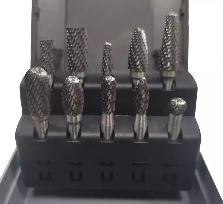 Kovametalli koneviilasarja 10-os. - Pyöröviilat - 0019395 - 1