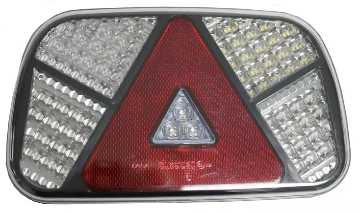 Led takavalo 12-24V 235x133x35mm oikea - Peräkärryn takavalot - 0019215 - 1